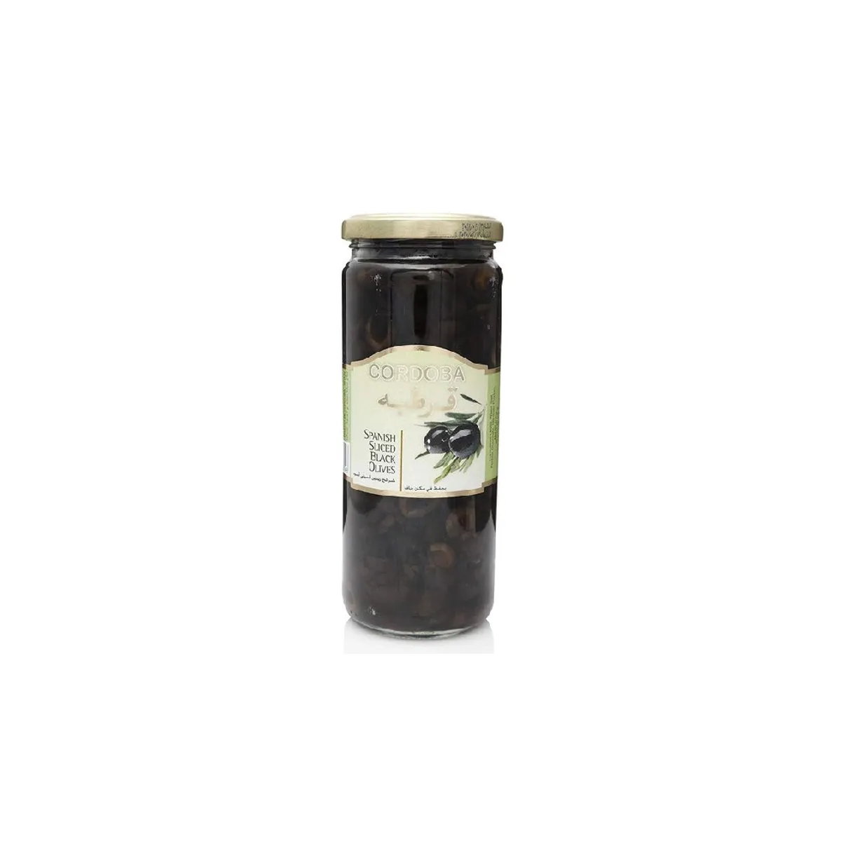 Cordoba Sliced Black Olives 230G