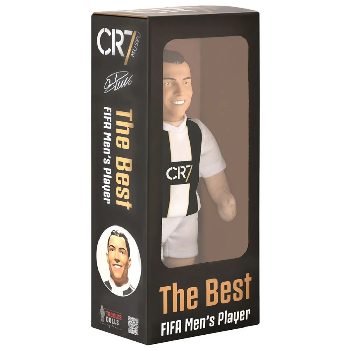 Toodle Dolls Cr7 Museu- Cristiano Ronaldo - S 25Cm