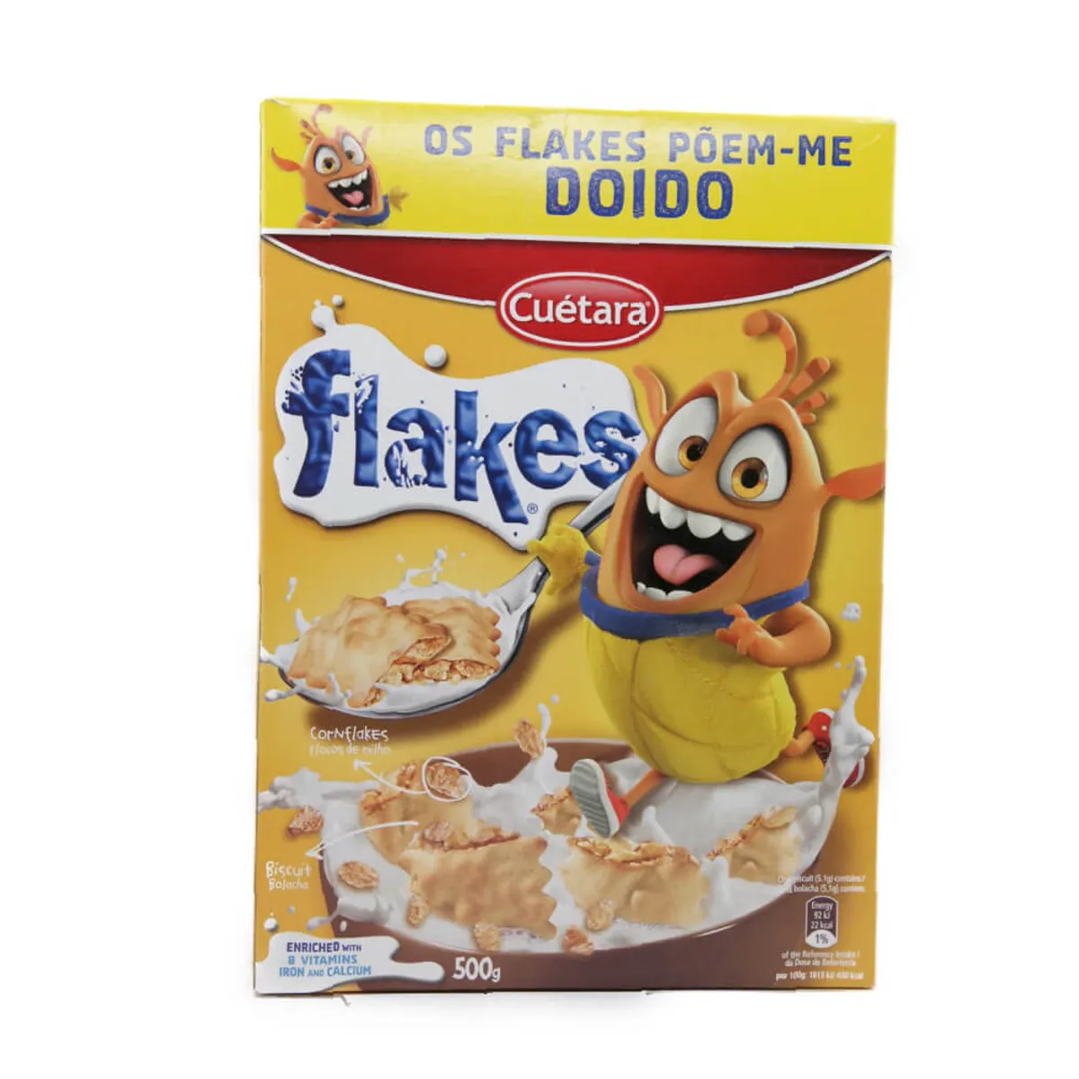 Cuetara Biscuit Coated Corn Flakes With Vitamin Iron & Calcium 500gm