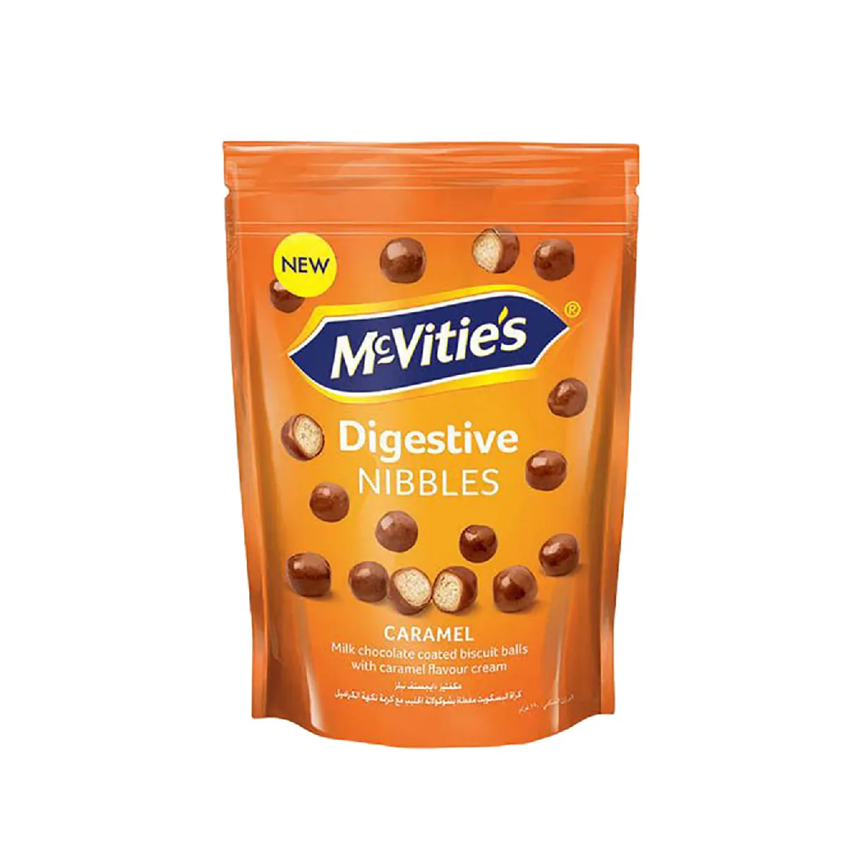 McVities Nibbles Caramel 120gm