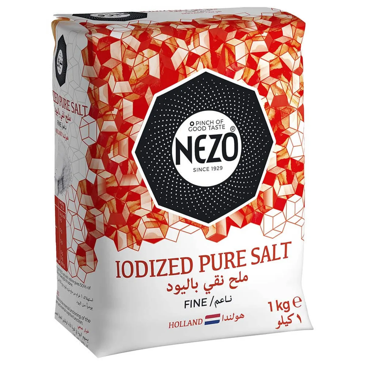 Nezo Iodized Salt Red Packet 1kg