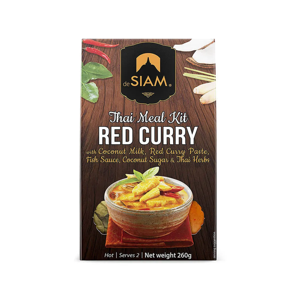 De Siam Thai Red Curry Kit 260G