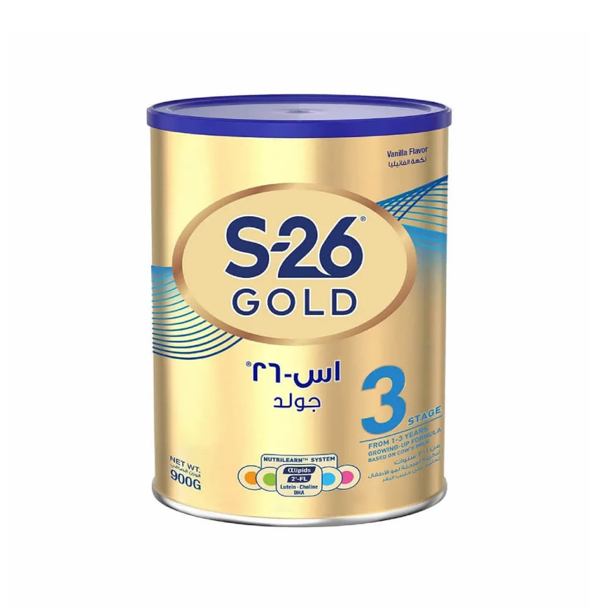 Wyeth S-26 Gold Stage 3 Growing Up Formula Milk From 1-3 Years 900gm