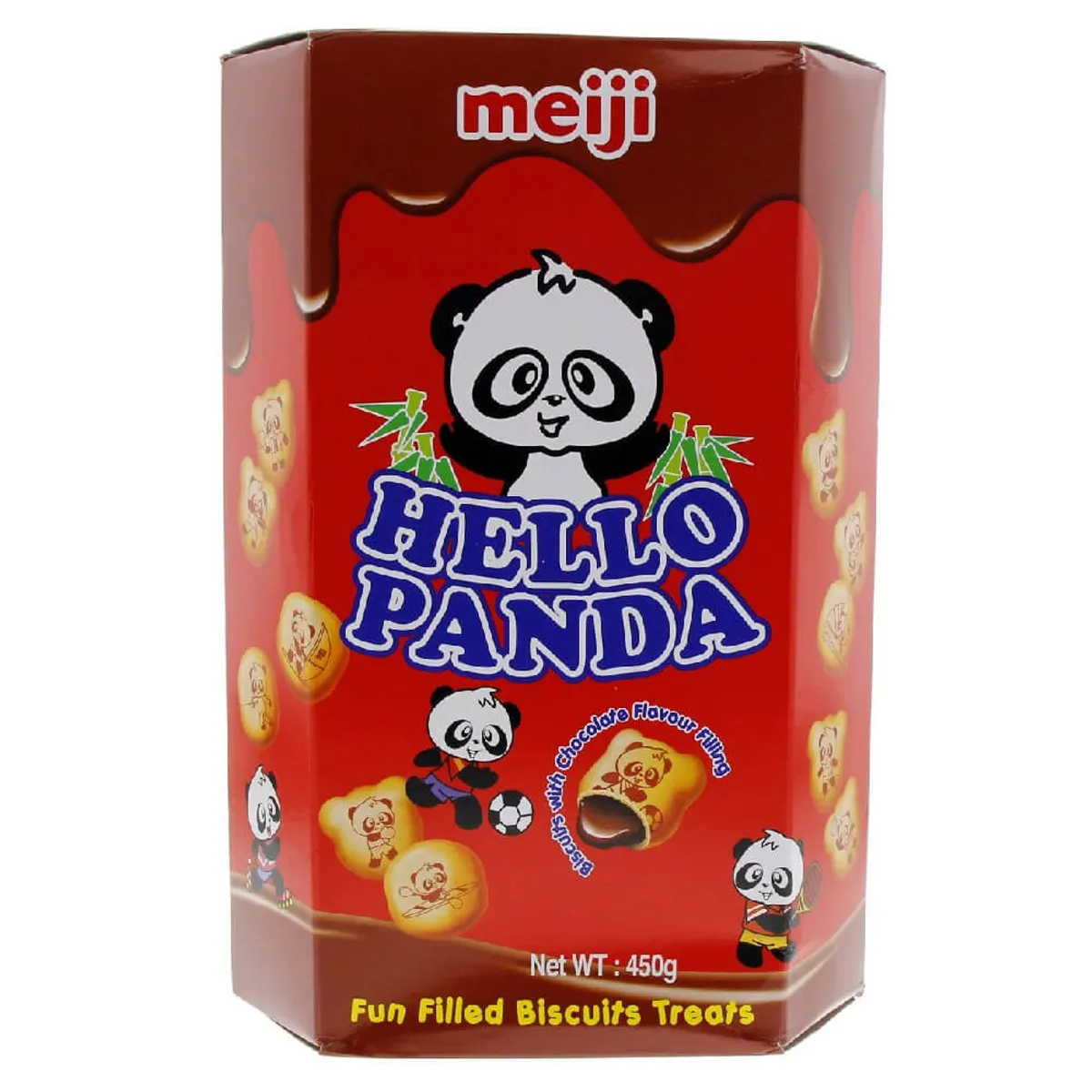 Meiji Hello Panda Chocolate Biscuit 450gm