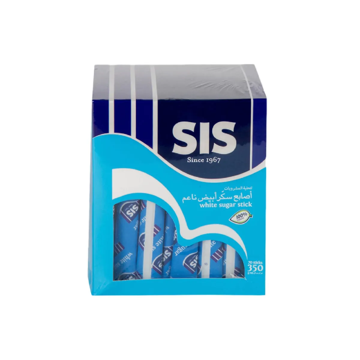 SIS White Sugar Sticks 350G