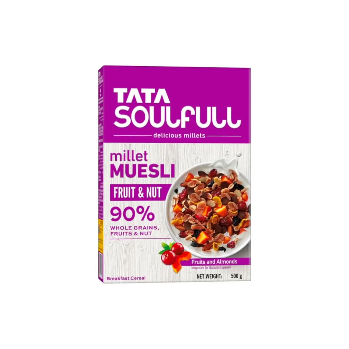 Tata Soulfull Fruit & Nut Muesli Breakfast Cereal 500g