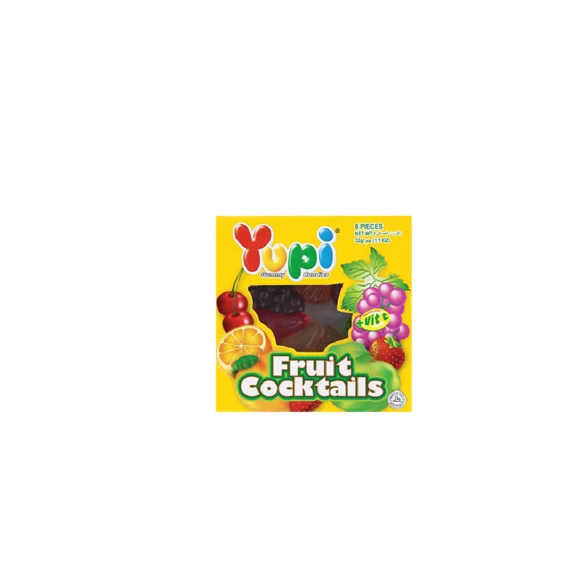 Yupi Gummy Fruit Cocktails 32G
