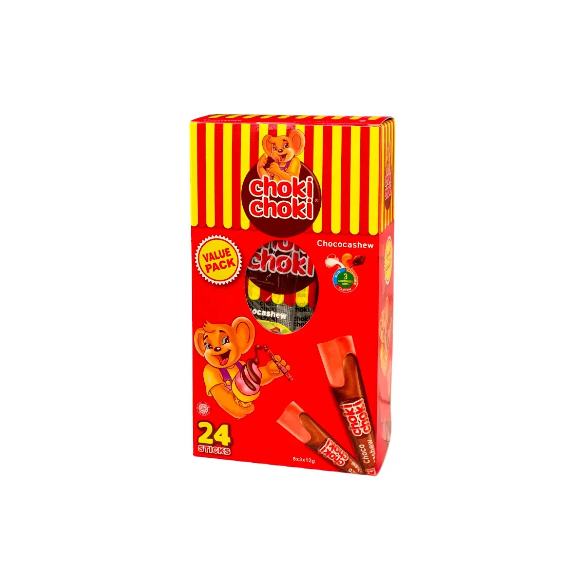 Choki Choki Chococalate Paste Sticks 8x36g