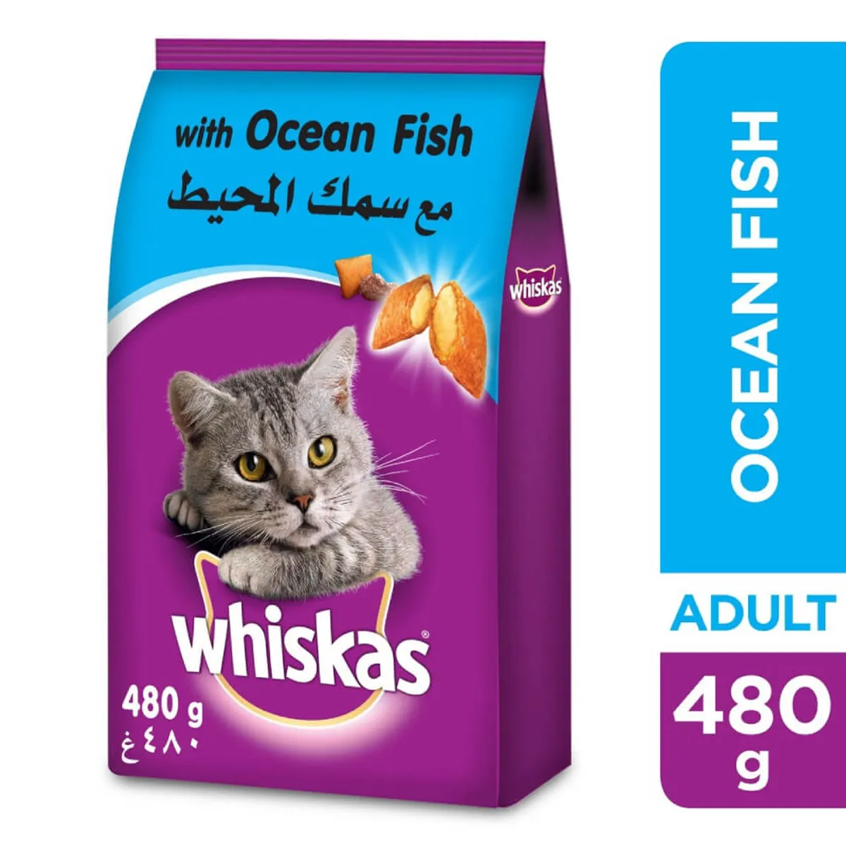 Whiskas Oceanfish 480G