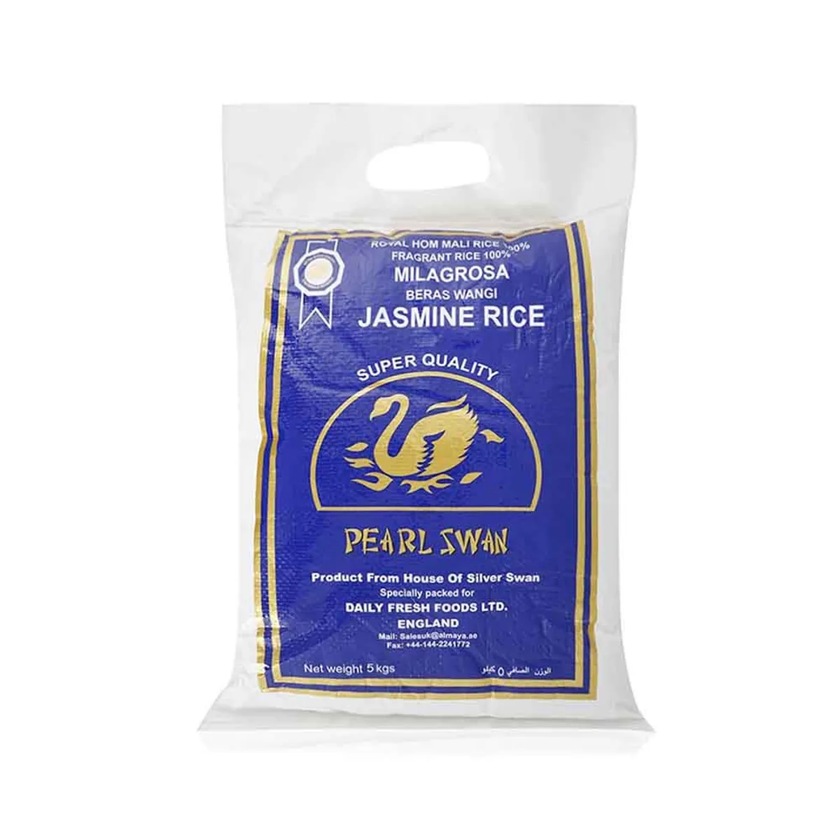 Pearl Swan Fragrant Jasmine Rice 5kg