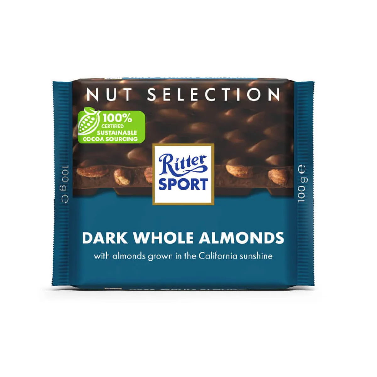 Ritter Sport Dark Chocolate Whole Almond 100G