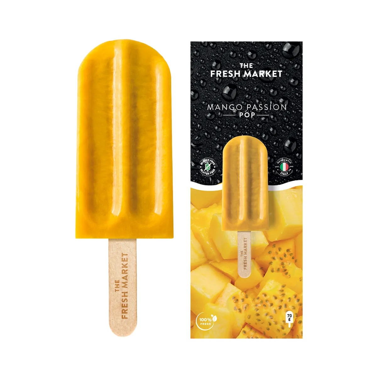 Mango Passion Ice Pop
