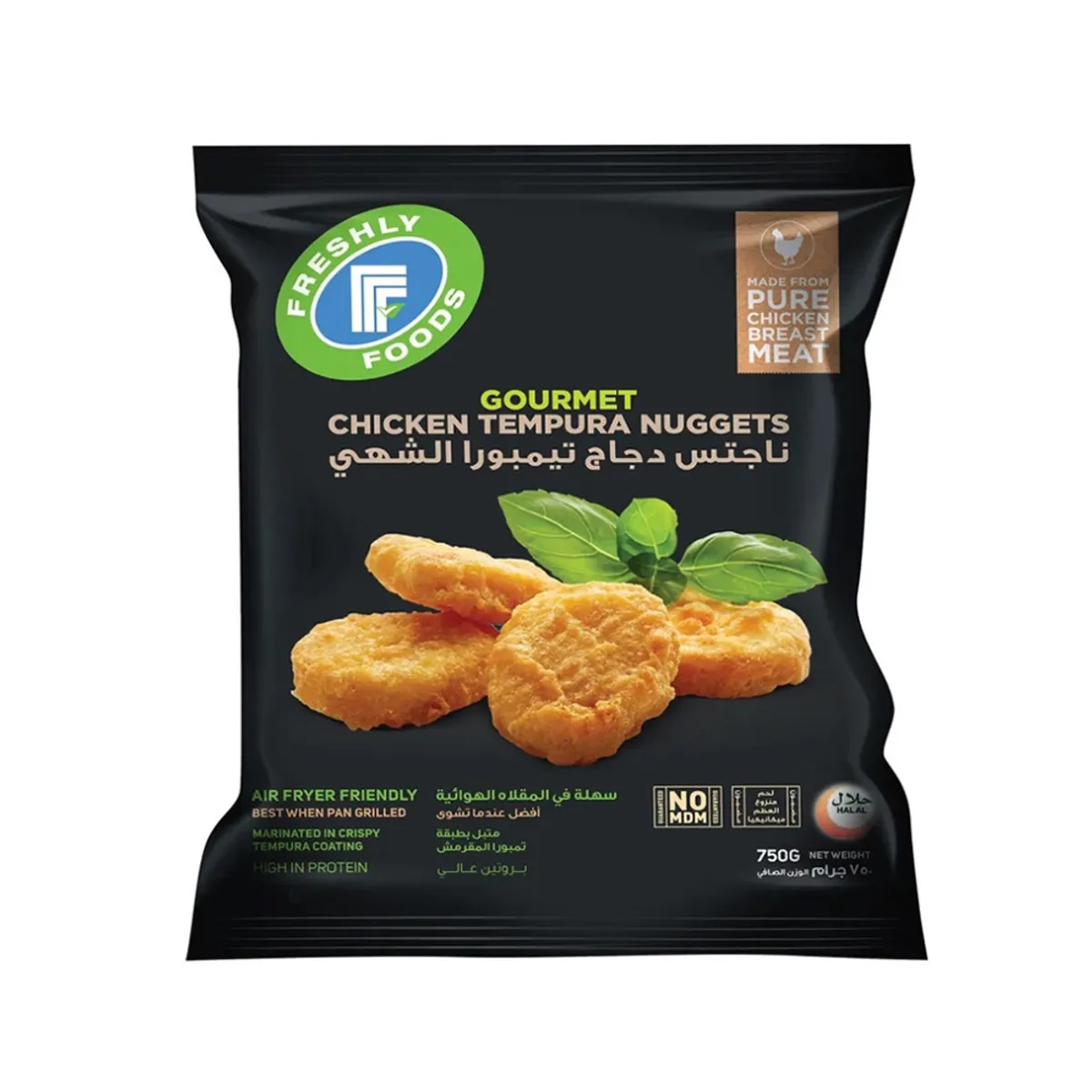 Freshly Foods Gourmet Chicken Tempura Nuggets 750gm