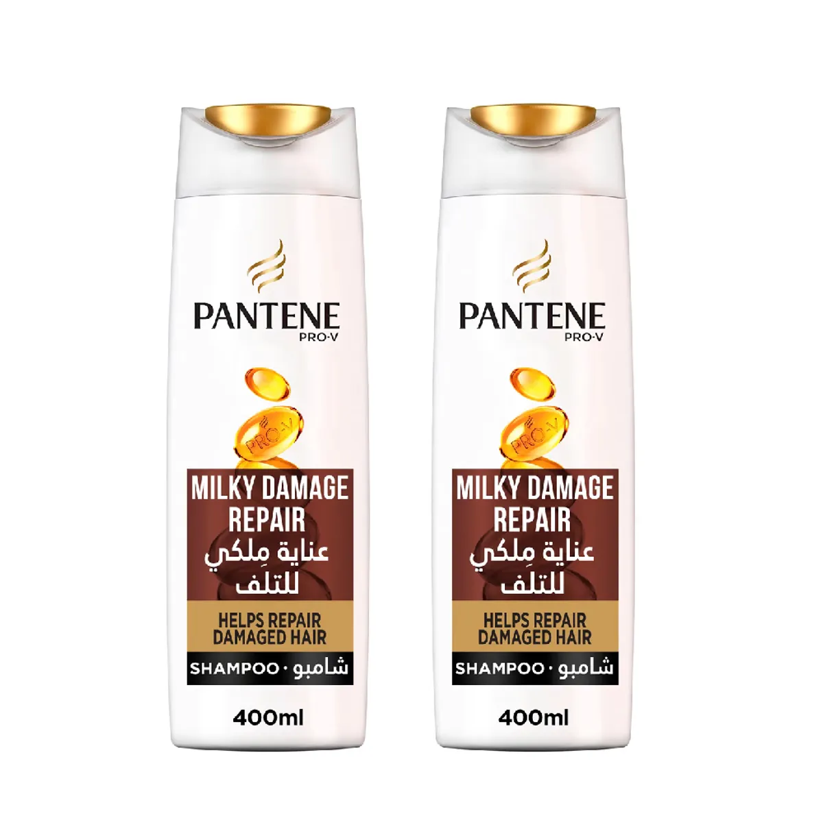 Pantene Shampoo Milky Damage 2x400ml @SP