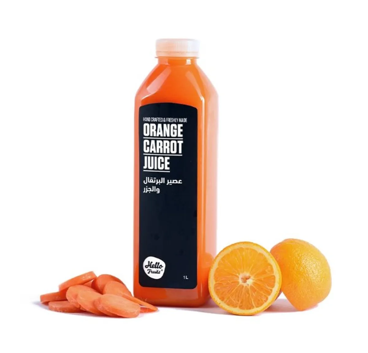 Hello Fruits Orange Carrot Juice 1L