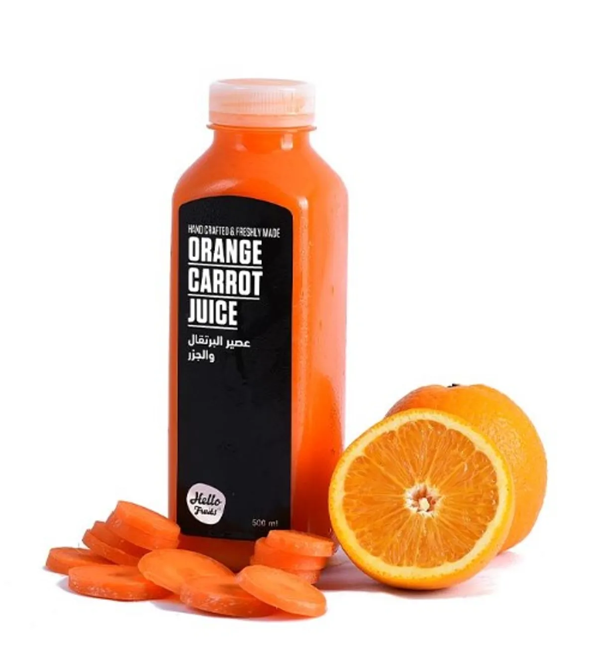 Hello Fruits Orange Carrot Juice 500Ml